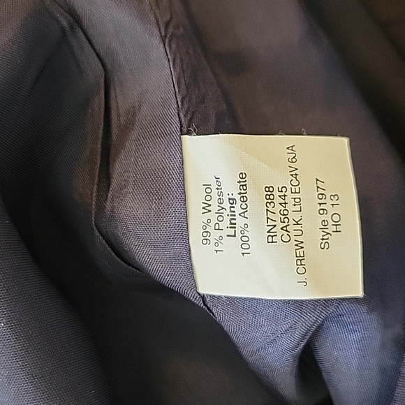 CLOSET CLEAROUT | J Crew Factory | Original Fit Pinstriped Pencil Skirt | Size 4 - Picture 7 of 7